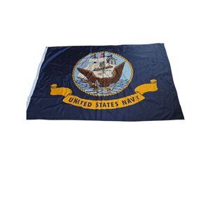 US NAVY Military Flags Unlimited 68x48in Outdoor Print Nylon Made in USA